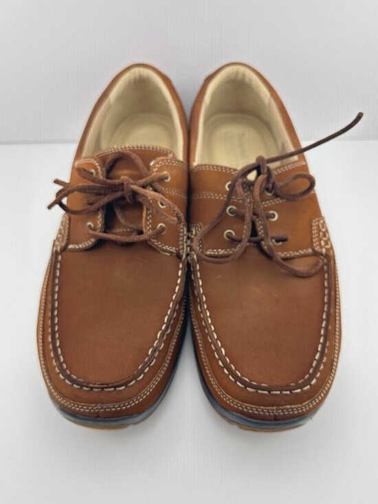 Timberland Other - TIMBERLAND EARTHKEEPERS CUPSOLE BROWN SUEDE LEATHER MEN'S MOCCASIN SIZE 13 W